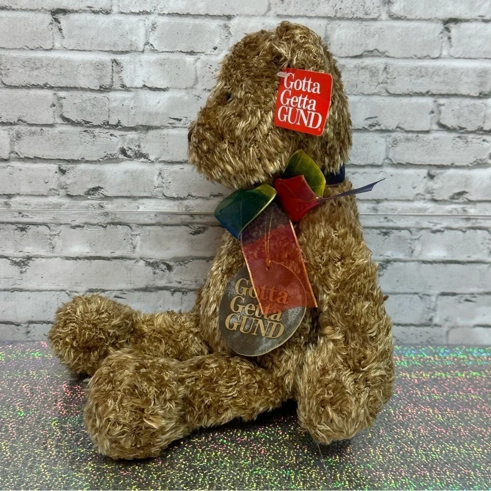 GUND BEARESSENCE Brown Bear Plush Stuffed Animal Vintage RARE 16 in. Tags